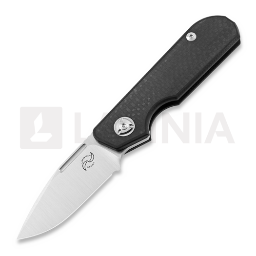 Liong Mah Designs Traveller Spear Point סכין מתקפלת, CF