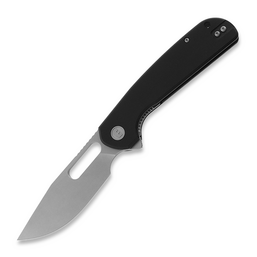Couteau pliant Liong Mah Designs Trinity, Black G10