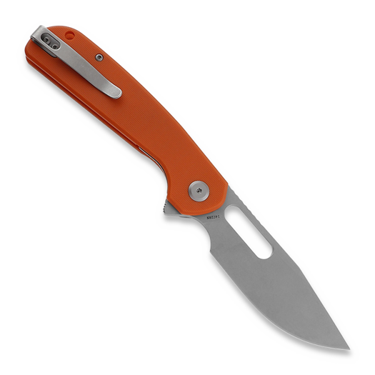 Liong Mah Designs Trinity sulankstomas peilis, Orange G10