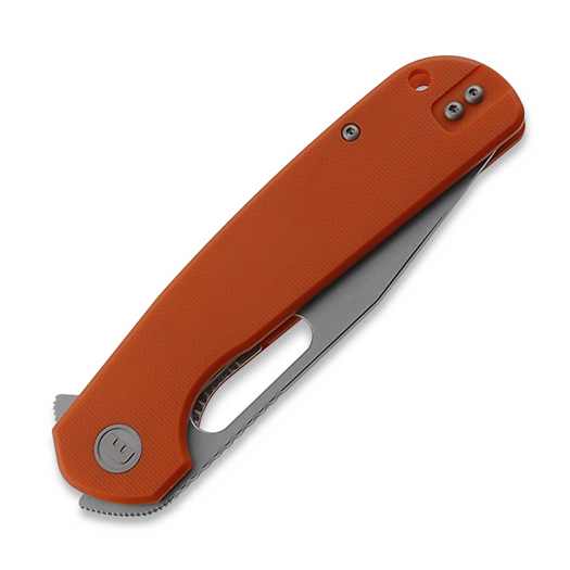 Coltello pieghevole Liong Mah Designs Trinity, Orange G10
