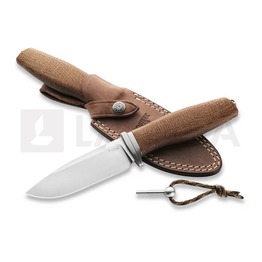 Couteau Lionsteel Acha - Natural Burlap AHBLN