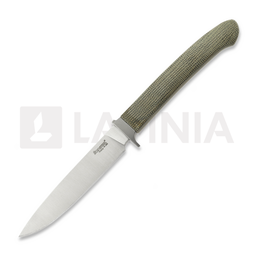 Couteau Lionsteel Ago - Green Сanvas micarta AG01CVG