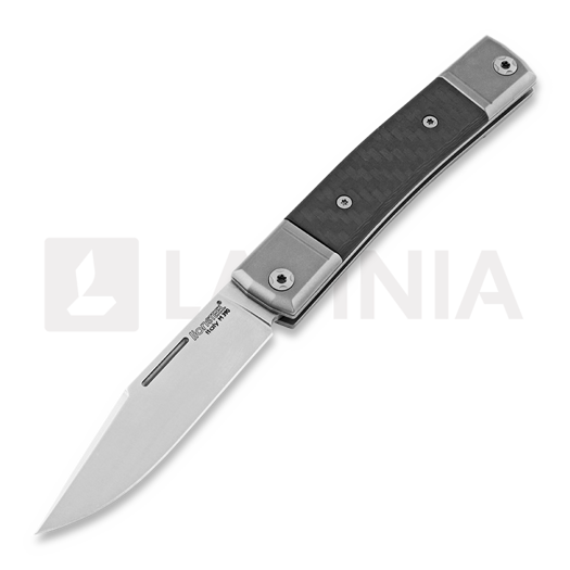 Couteau pliant Lionsteel BestMan, carbon fiber BM1CF