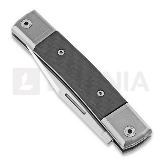 Couteau pliant Lionsteel BestMan, carbon fiber BM1CF