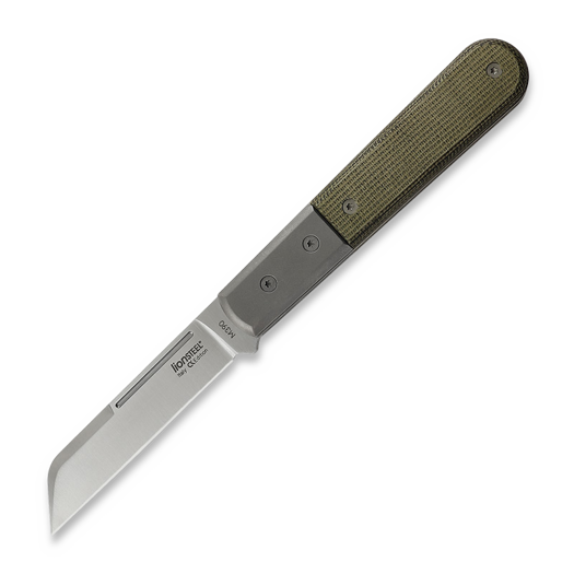Navaja Lionsteel Dom Barlow, Green Canvas Micarta CK0115CVG