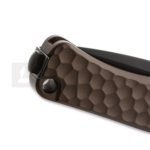 Lionsteel Emmet - MagnaCut B/W - Solid Alu kääntöveitsi, earth EM01AEB