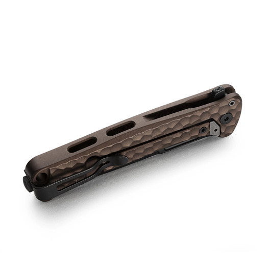 Lionsteel Emmet - MagnaCut B/W - Solid Alu 折り畳みナイフ, earth EM01AEB