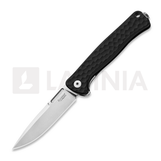 Lionsteel Emmet - MagnaCut S/W - Solid Alu sklopivi nož, crna EM01ABS