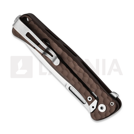 Lionsteel Emmet - MagnaCut S/W - Solid Alu k&auml;&auml;nt&ouml;veitsi, earth EM01AES
