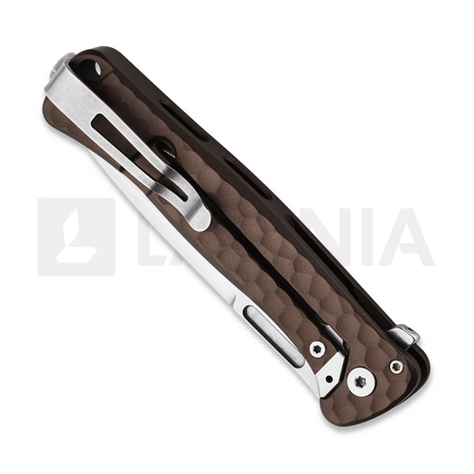 Lionsteel Emmet - MagnaCut S/W - Solid Alu kääntöveitsi, earth EM01AES
