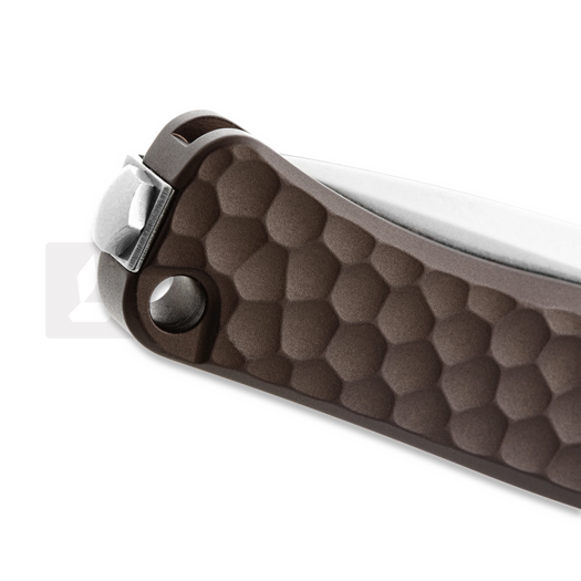 Lionsteel Emmet - MagnaCut S/W - Solid Alu kääntöveitsi, earth EM01AES