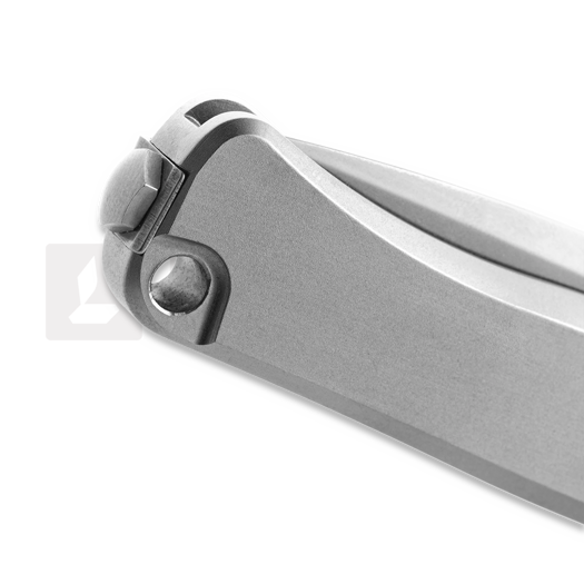 Lionsteel Emmet - MagnaCut - Solid Ti kääntöveitsi, harmaa EM01FL