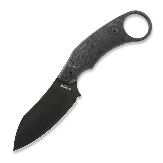Lionsteel H1 Skinner - Black veitsi, Black G10 H1BGBK