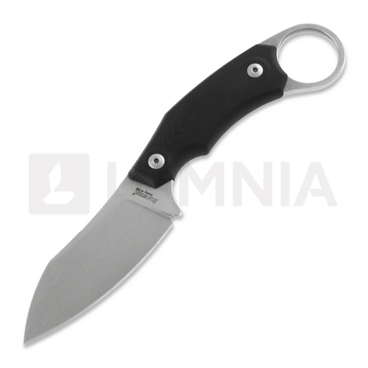 Couteau Lionsteel H1 Skinner, black G10 H1GBK
