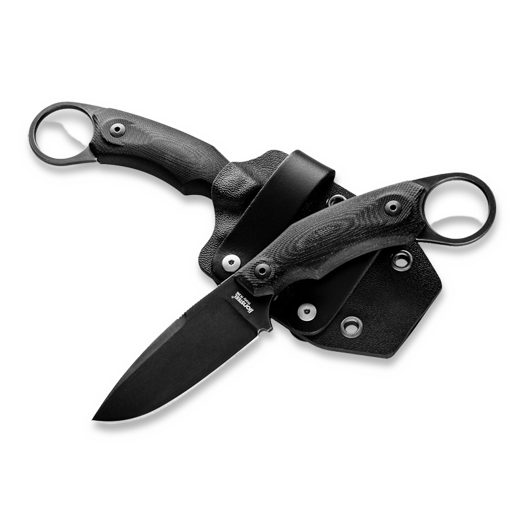 Coltello Lionsteel H2 Drop Point - Black, Black G10 H2BGBK