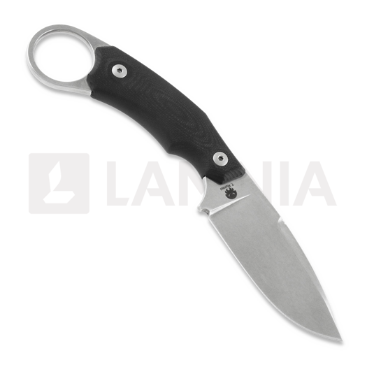 Lionsteel H2 Drop Point knife, black G10 H2GBK