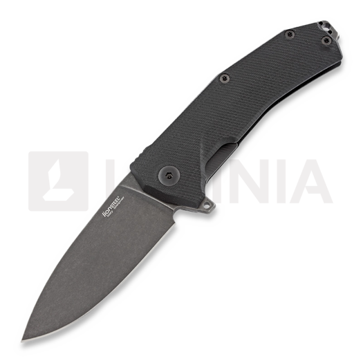 Lionsteel Kur G10 kääntöveitsi, musta, musta KURBBK