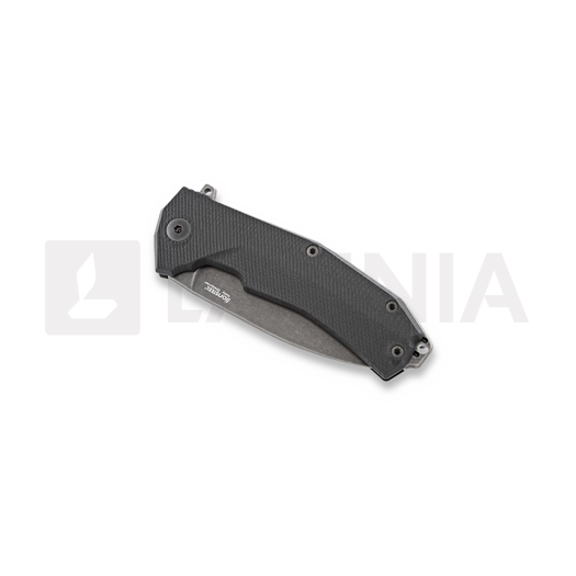 Lionsteel Kur G10 kääntöveitsi, musta, musta KURBBK