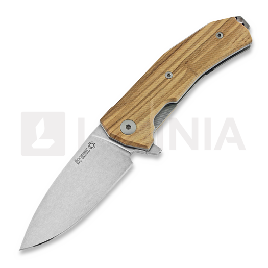 Couteau pliant Lionsteel Kur, olive KURUL