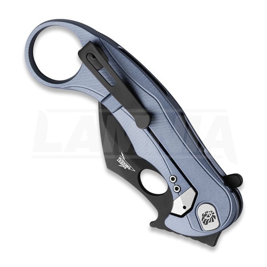 Сгъваем нож Lionsteel L.E.One MID - Blackwashed, ICE BLU LE2AIB