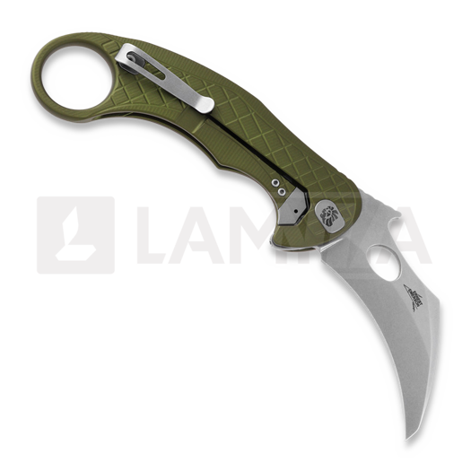 Lionsteel L.E.One Stonewash, green, B-Stock LE1AGS-BSB