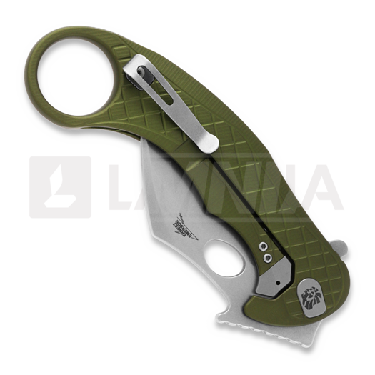 Lionsteel L.E.One Stonewash, green, B-Stock LE1AGS-BSB