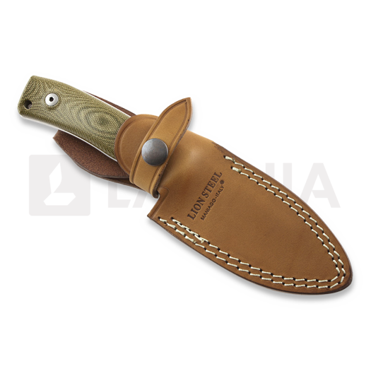 Faca Lionsteel M4 Green Canvas Micarta M4CVG