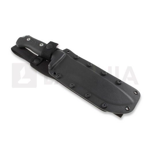 Cuchillo de supervivencia Lionsteel M7 Black Micarta, satin M7MS
