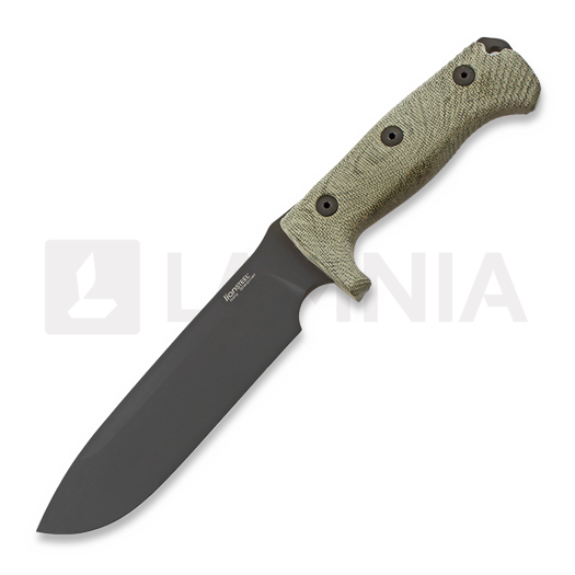 Нож выживания Lionsteel M7 Green Canvas Micarta