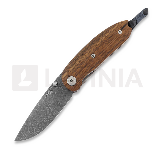 Couteau pliant Lionsteel Mini Opera Damascus, Santos 8210DST