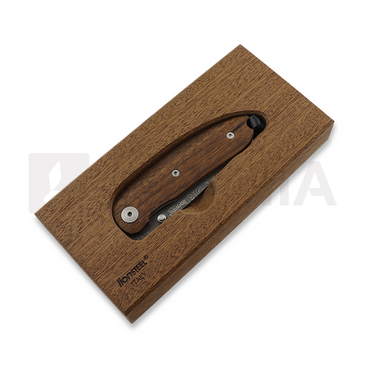 Coltello pieghevole Lionsteel Mini Opera Damascus, Santos 8210DST