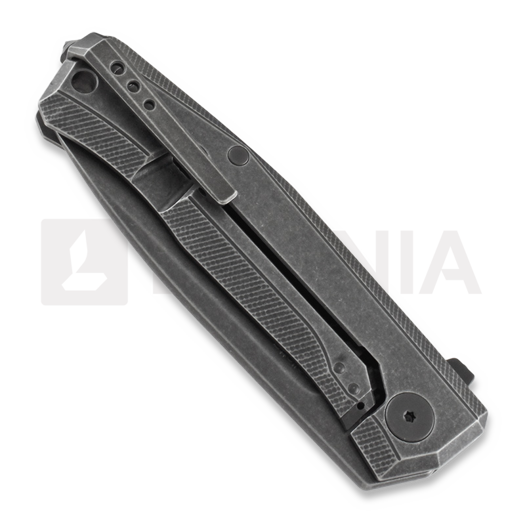 Lionsteel MYTO Titanium sulankstomas peilis, OLD BLACK MT01BBW
