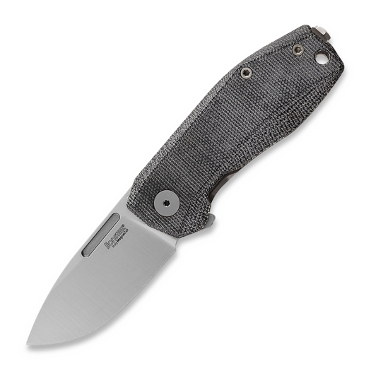Складной нож Lionsteel Nano, Black canvas NA01CVB