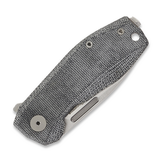 Lionsteel Nano k&auml;&auml;nt&ouml;veitsi, Black canvas NA01CVB