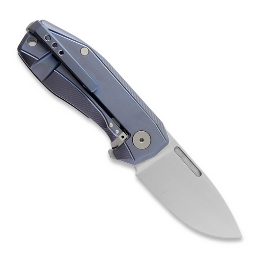 Lionsteel Nano k&auml;&auml;nt&ouml;veitsi, Blue titanium NA01BL
