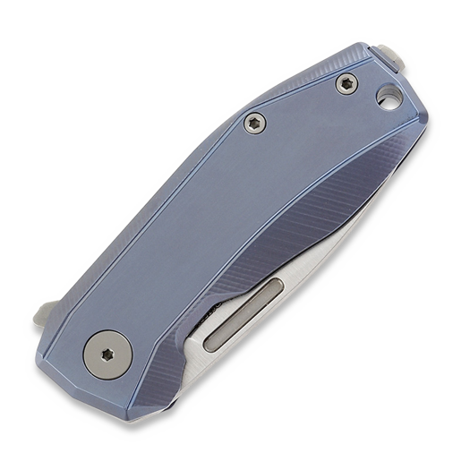 Lionsteel Nano k&auml;&auml;nt&ouml;veitsi, Blue titanium NA01BL