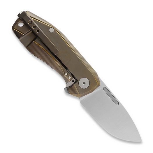 Lionsteel Nano k&auml;&auml;nt&ouml;veitsi, Bronze Titanium NA01BR
