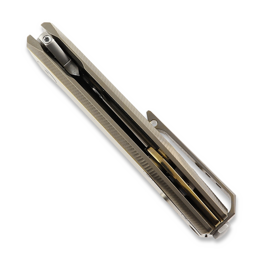 Coltello pieghevole Lionsteel Nano, Bronze Titanium NA01BR