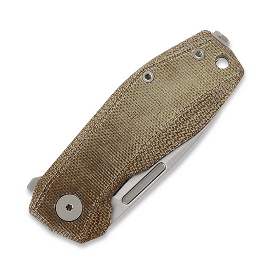 Lionsteel Nano foldekniv, Green canvas NA01CVN