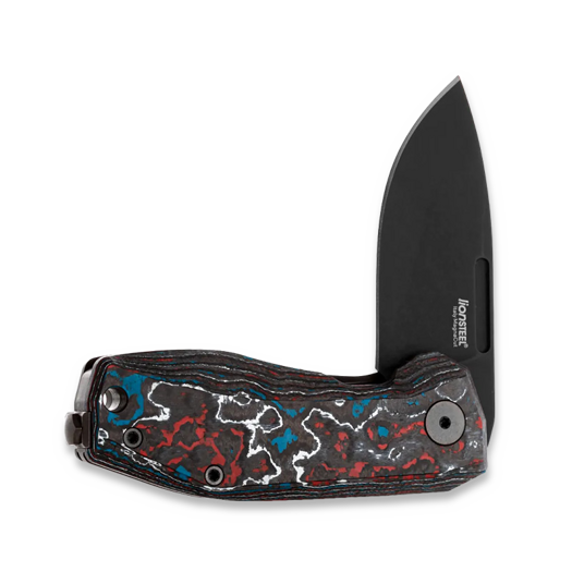 Lionsteel Nano sulankstomas peilis, Nebula CF NA01NB