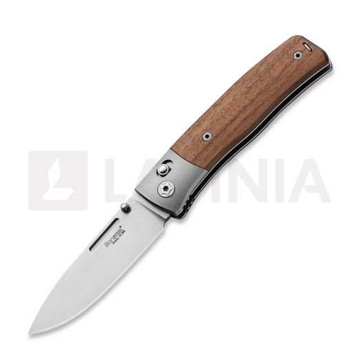 Skladací nôž Lionsteel NiNi - Ti Bolster - Santos Wood NN2ST