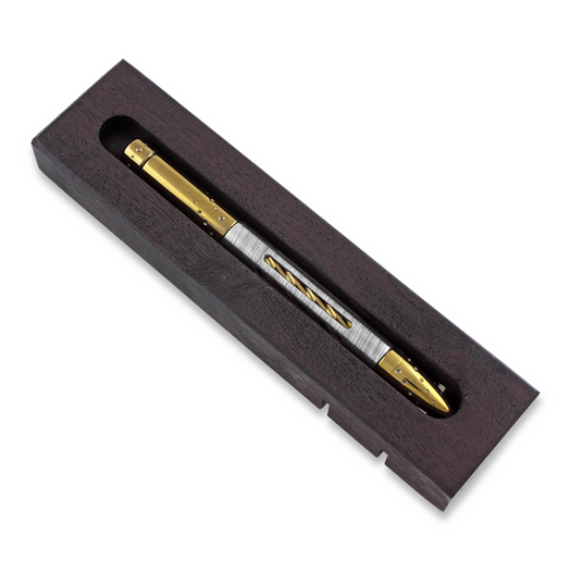 Lionsteel Nyala Damascus Stift, bronze glossy NYSDTBRS