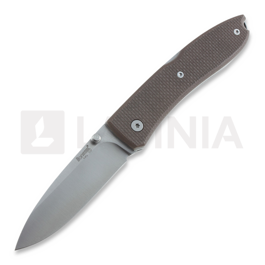 Lionsteel Opera G10 סכין מתקפלת, חום 8800SN