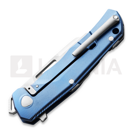 Zavírací nůž Lionsteel Q4ttro - Blue Titanium Q4BL