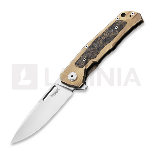 Lionsteel Q4ttro - Bronze Titanium סכין מתקפלת Q4BR