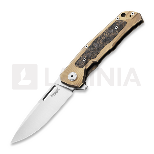 Lionsteel Q4ttro - Bronze Titanium kääntöveitsi Q4BR