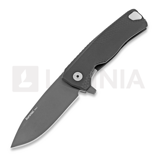 Skladací nôž Lionsteel ROK Aluminium black