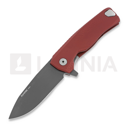 Lionsteel ROK Aluminium black sulankstomas peilis