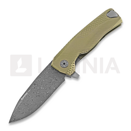 Складной нож Lionsteel ROK Damascus