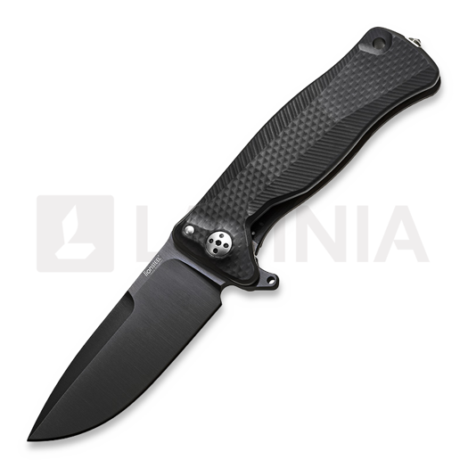มีดพับ Lionsteel SR-11 Aluminum Chemical Black